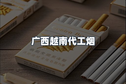 广西越南代工烟